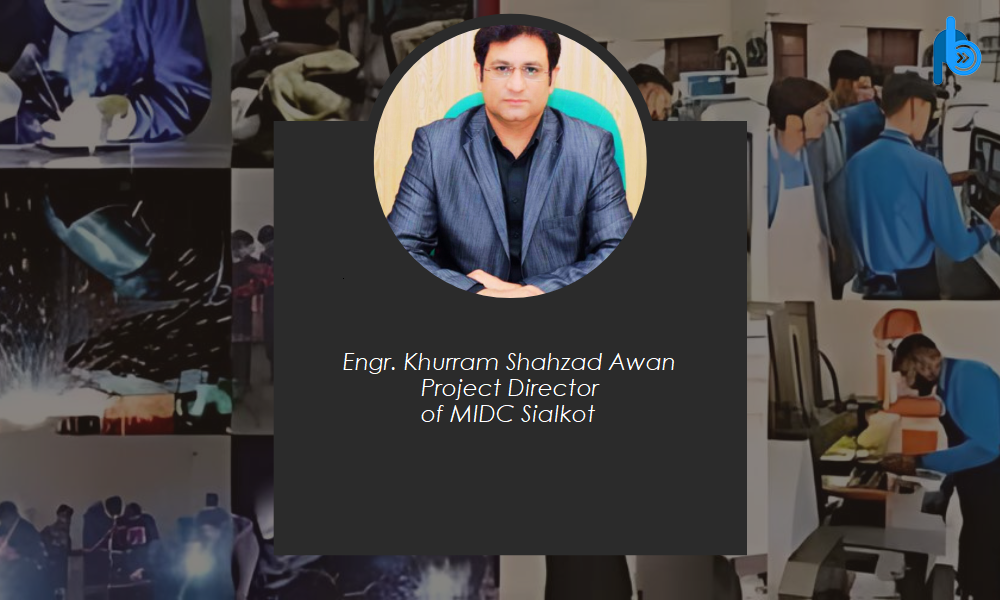 Engr Khurram Shahzad Awan, Project Director for  MIDC